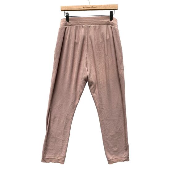 Mate the Label Organic Cotton Waffle Knit Rose Jogger Pants Size L - Picture 2 of 11